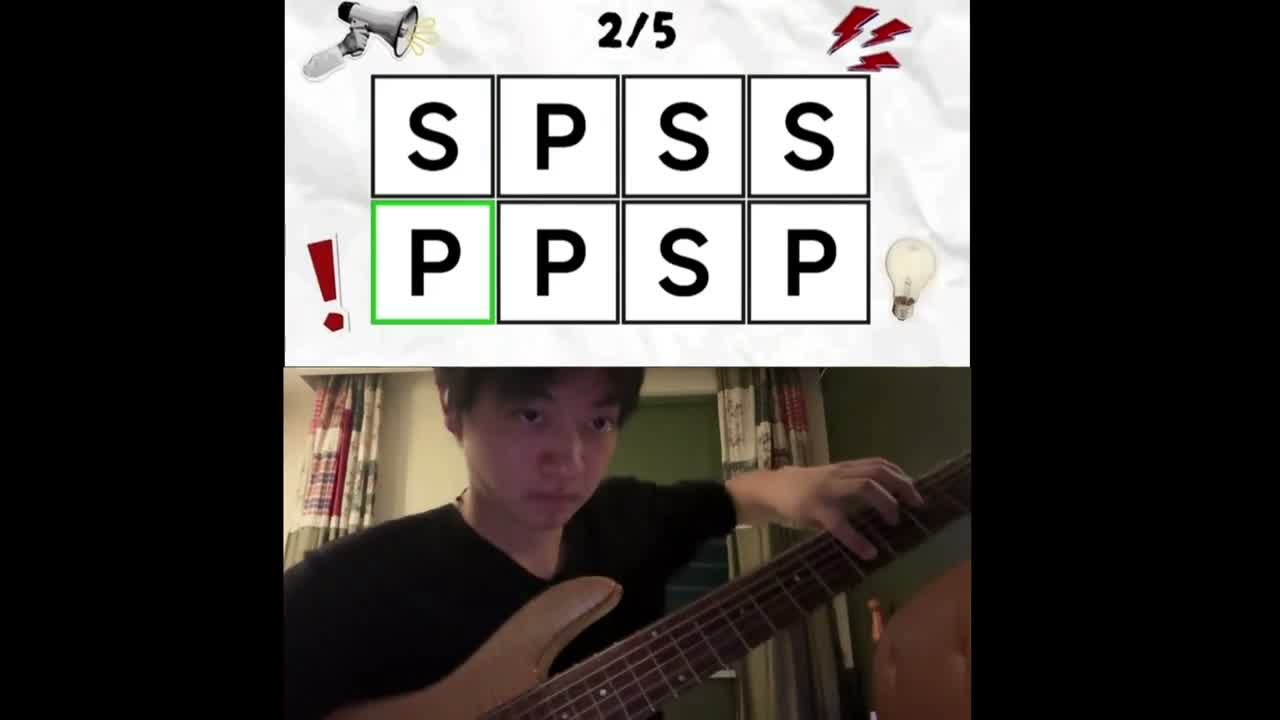 2/5,S P S S